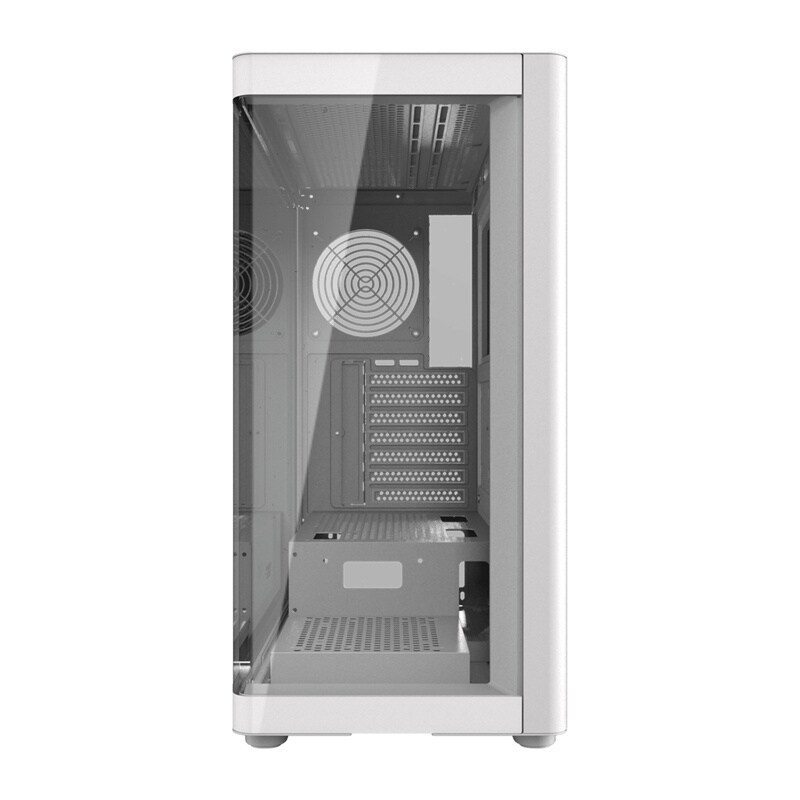 Darkflash DS900G Computer Case - Chassi - Vit, bild 5