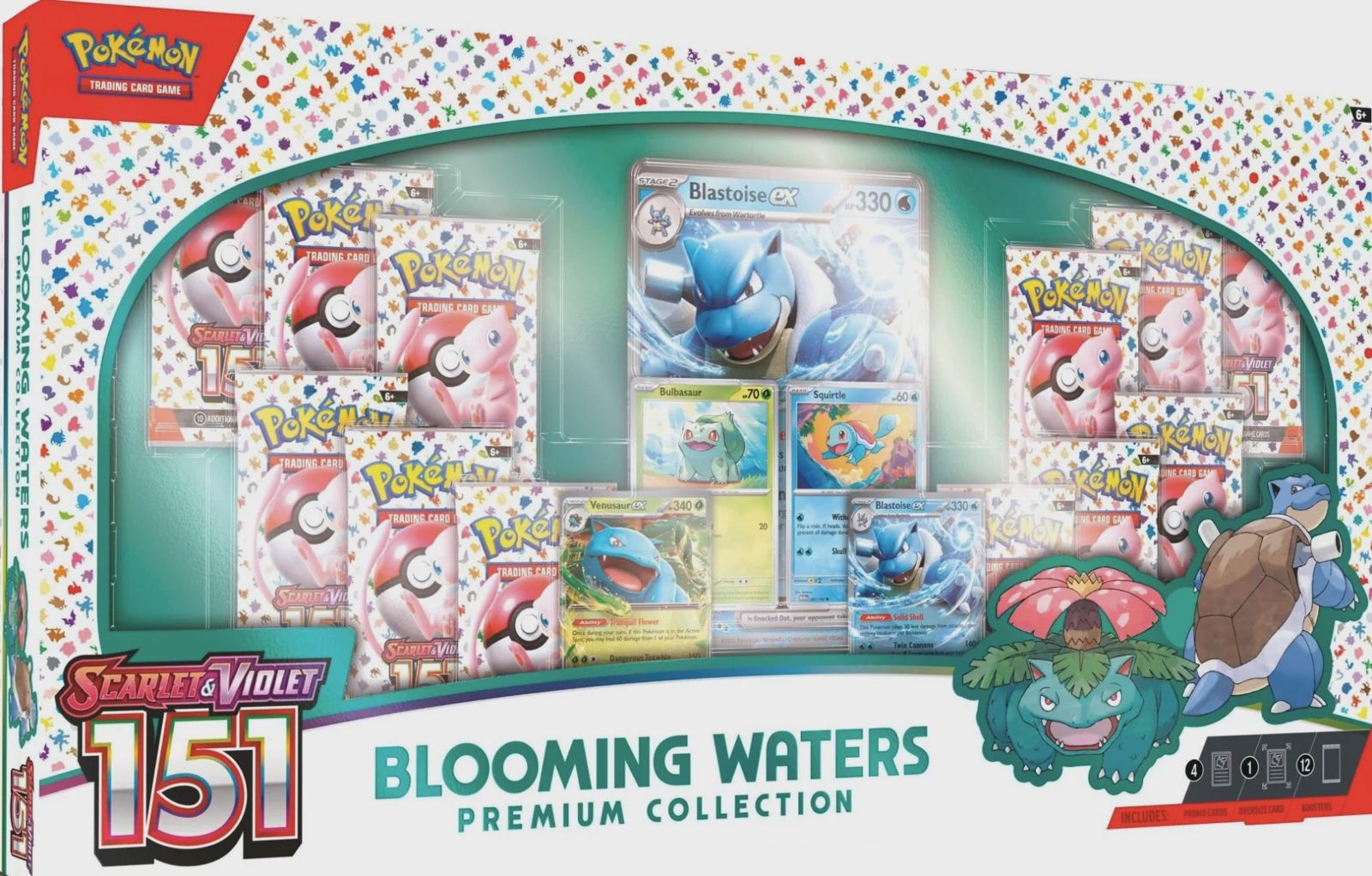 Pokemon TCG: Scarlet & Violet 151 Blooming Waters Premium Collection