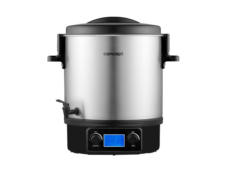 Concept ZH0040, 27 l, 30 ° C, 100 ° C, Rostfritt stål, 2 h, LCD