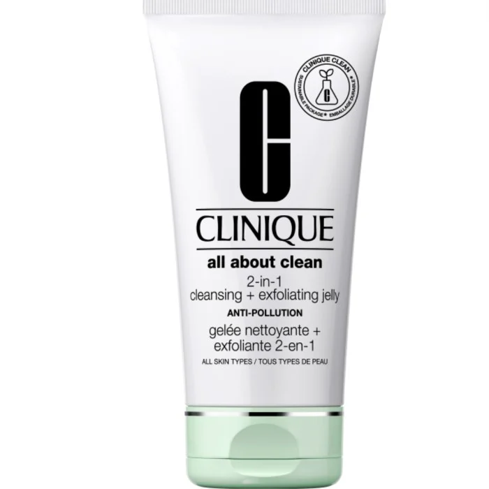 Clinique All About Clean 2-in-1 Cleansing + Exfoliating Jelly 150 ml