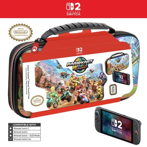 Nintendo Switch 2 Game Traveler: Deluxe Mario Kart World bärväska, bild 2