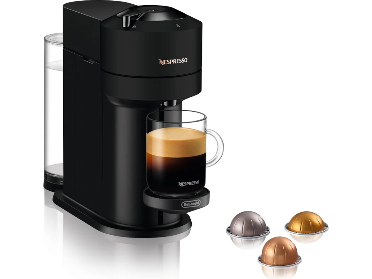 Nespresso Vertuo Next kapselmaskin By Delonghi, mattsvart, bild 2