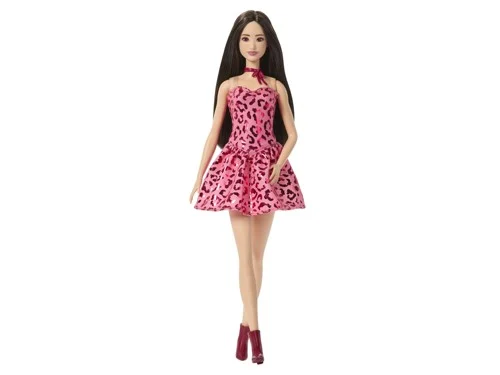Barbie Fashionista Doll Pink Leopard Brunette, bild 2