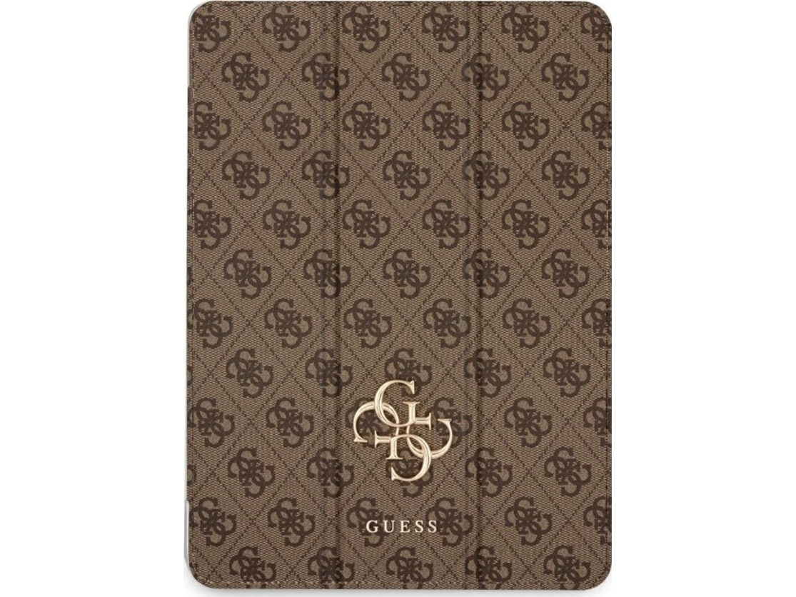 Guess iPad Pro 11 2024 GUFC11PM24PS4SGW skal magnetiskt 4G Big Logo, brun