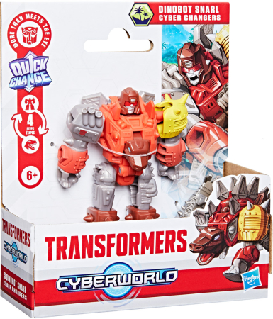 Transformers Cyberworld Dinobot Snarl Cyber Changers