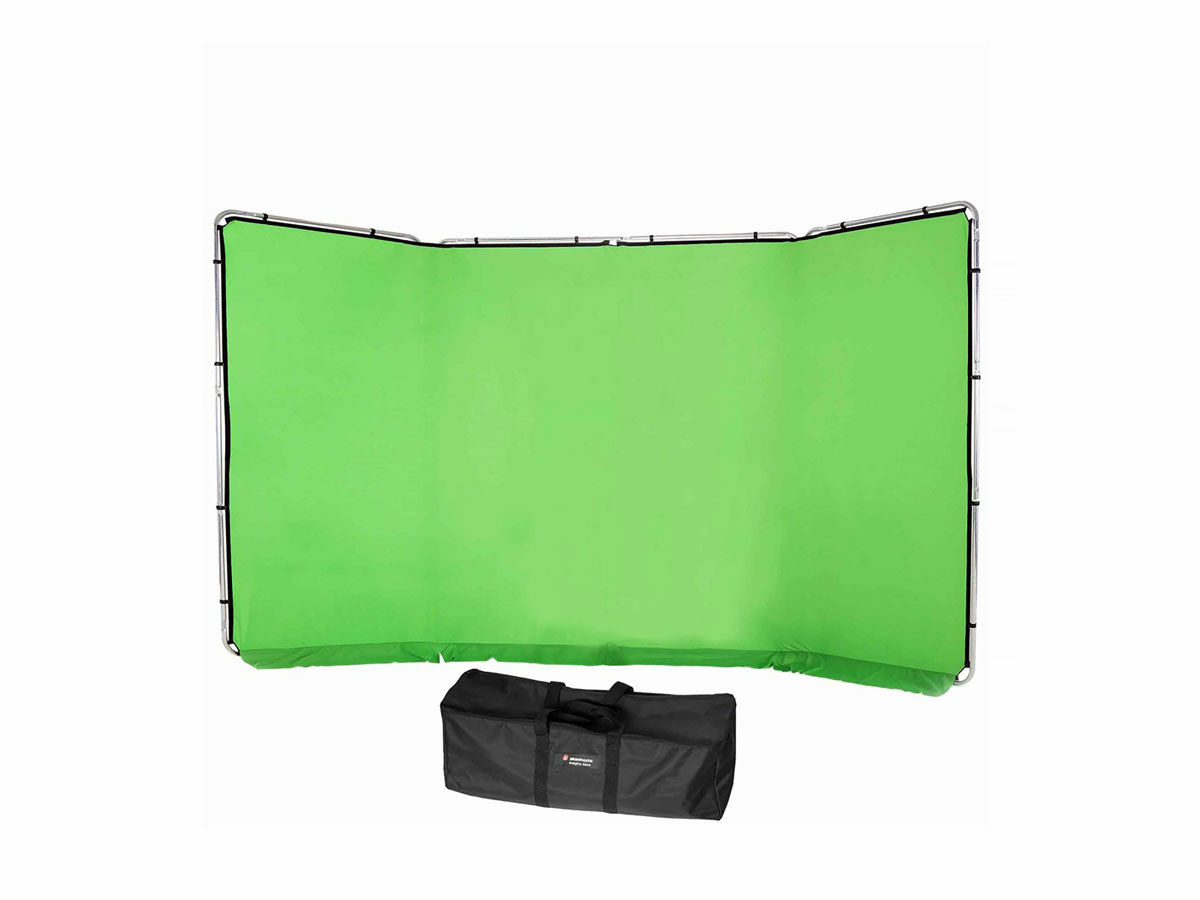 Panorama Green Screen Background 4m Chromakey (uppackad)