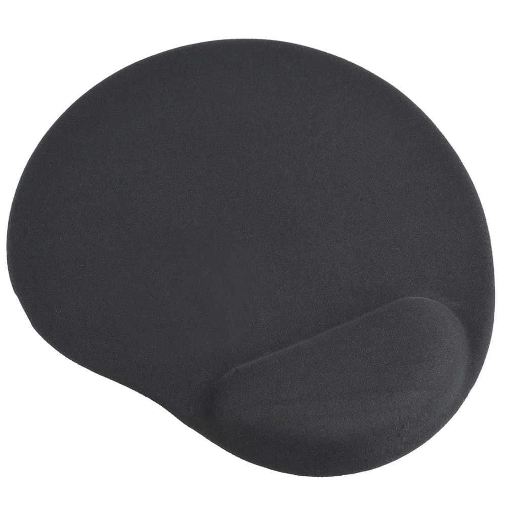 Gembird MP-GEL-BLACK - mouse pad with wrist pillow