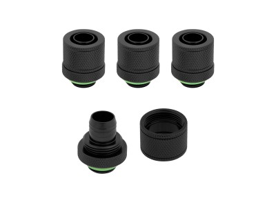 Corsair Hydro X Series XF Compression 10/13mm 4-pack - Svart