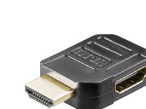 HDMI-vinkeladapter 90°