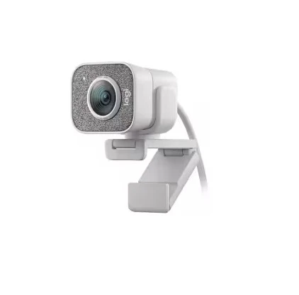 Logitech Streamcam webbkamera, vit