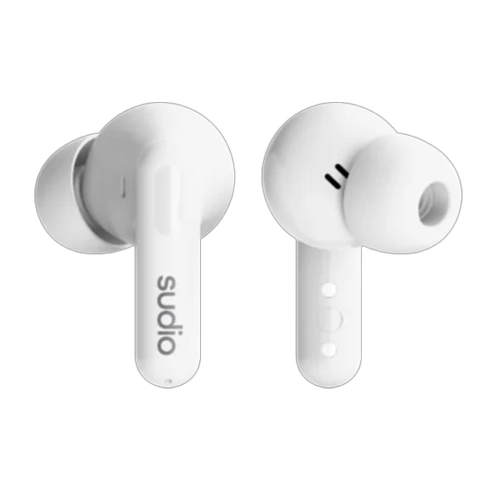 Sudio C8 In-Ear True Wireless Headset med ANC - Vit, bild 2