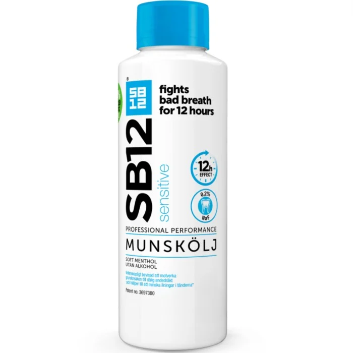 SB12 Sensitive Munskölj/Andedräkt, 500 ml