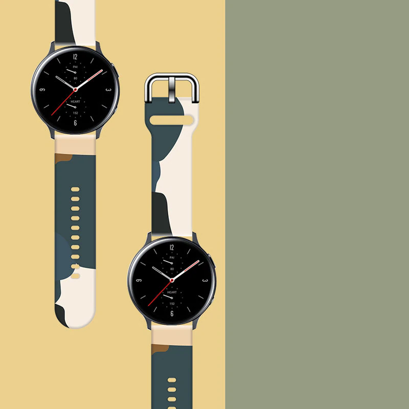 Armband Moro för Samsung Galaxy Watch 40/41/42/43/44 mm silikonarmband - mönster 13