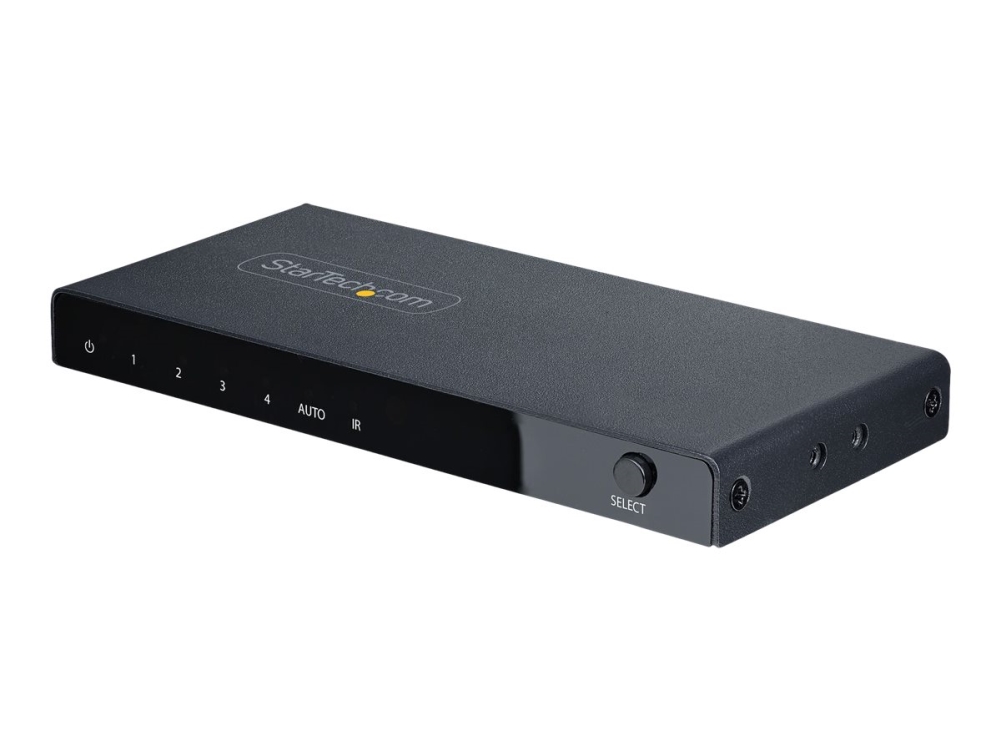 HDMI-switch StarTech 4-port, 8K@60Hz HDMI 2.1, HDR10+, automatisk, inkl. fjärrkontroll