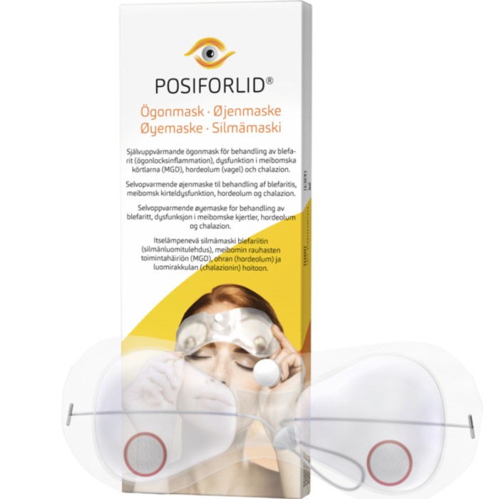 Posiforlid Ögonmask självuppvärmande, 1 st