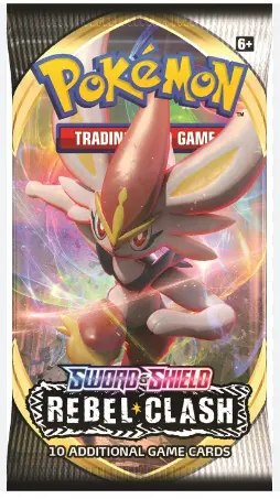 Pokemon Rebel Clash Booster Pack (1st)