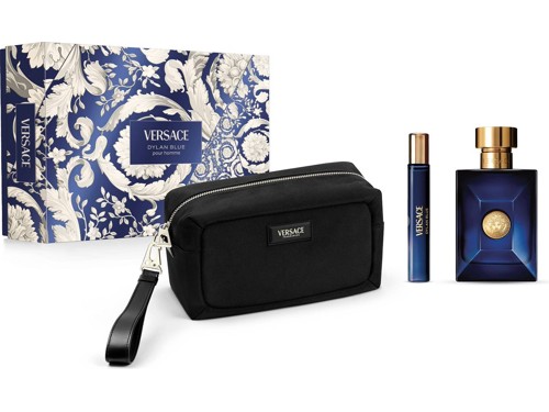 Versace Dylan Blue 100ml EDT Spray / 10ml EDT Spray / Toiletry Bag, bild 2