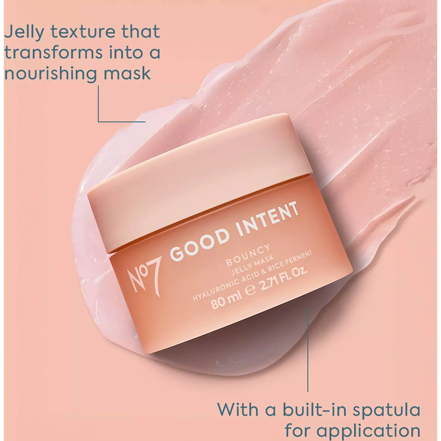 No7 Bouncy Jelly Mask, bild 3