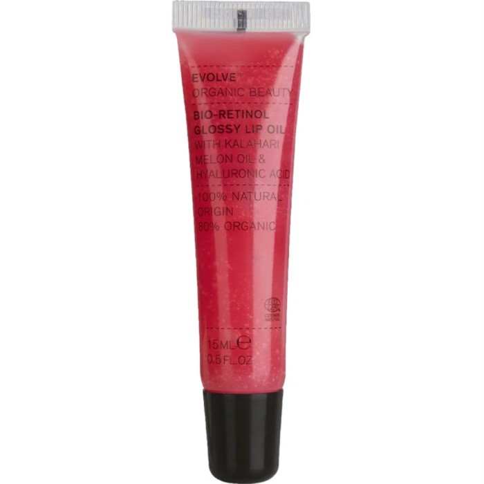 Evolve Organic Beauty Bio-Retinol Glossy Lip Oil 15 ml