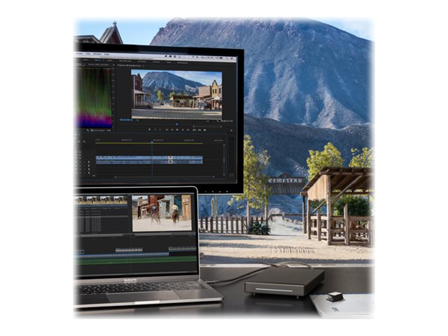OWC ThunderBlade - SSD - 8 TB - extern (portabel) - Thunderbolt 3 - svart