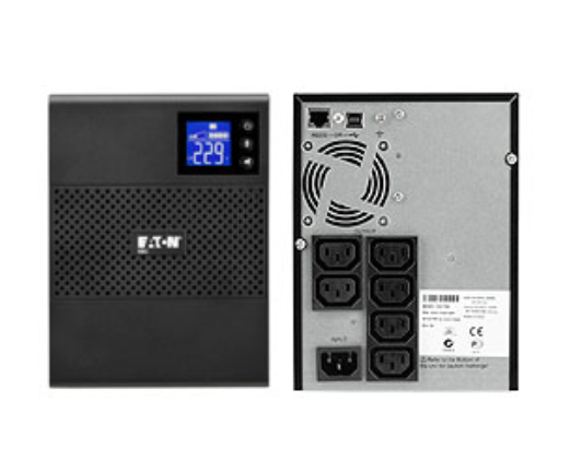 Eaton 5SC 750i, 750VA/525W, 6 utgångar, Line-Interactive, USB/RS232, bild 3