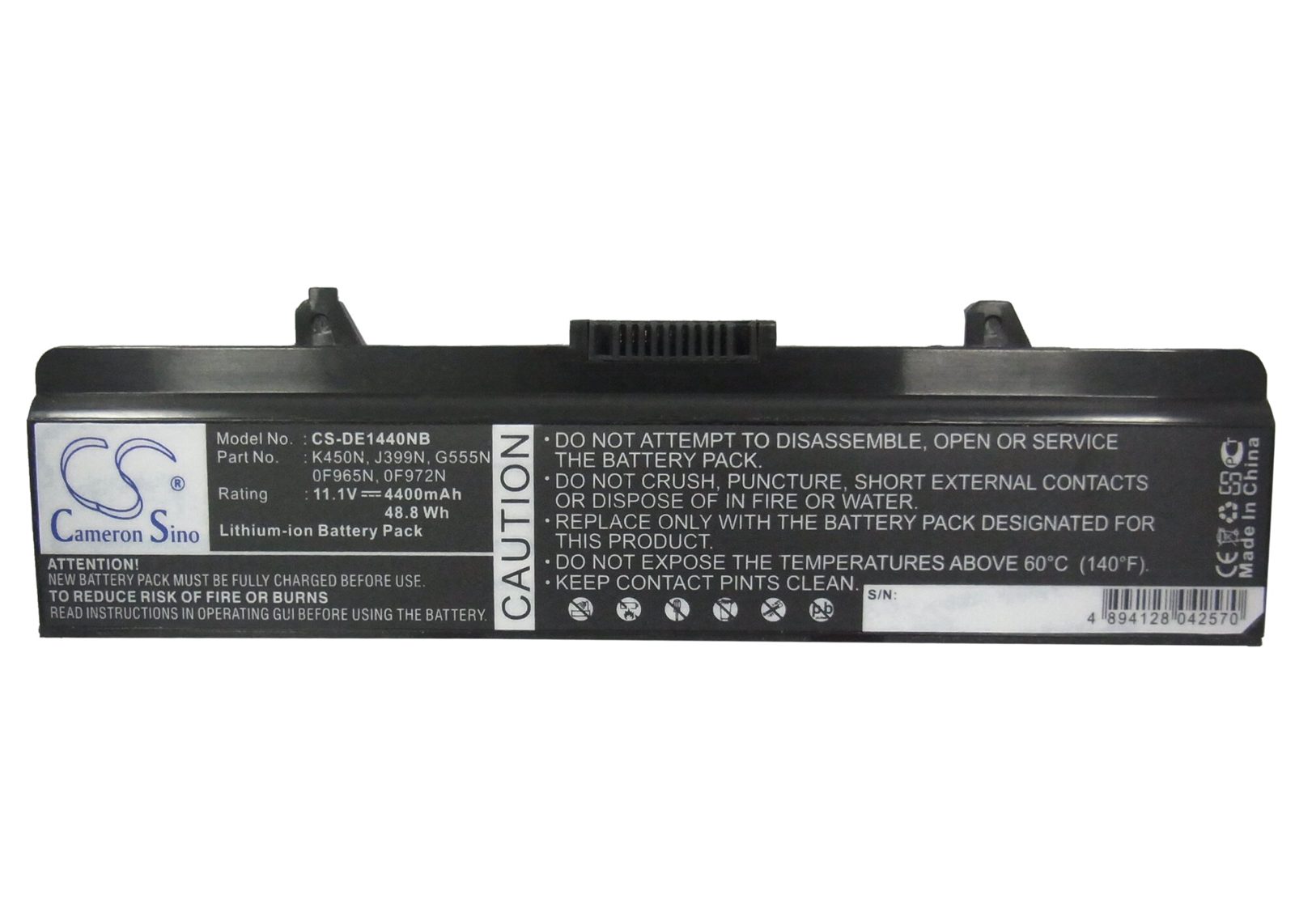 Batteri till Notebook, Bärbar dator för Dell Inspiron 1440, Inspiron 1750, bild 5