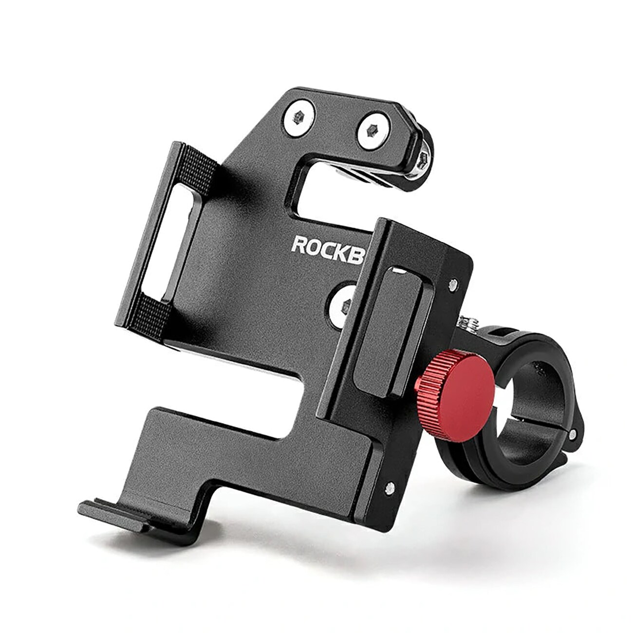 Rockbros 25210038101 mobilhållare med klämma – svart, bild 2