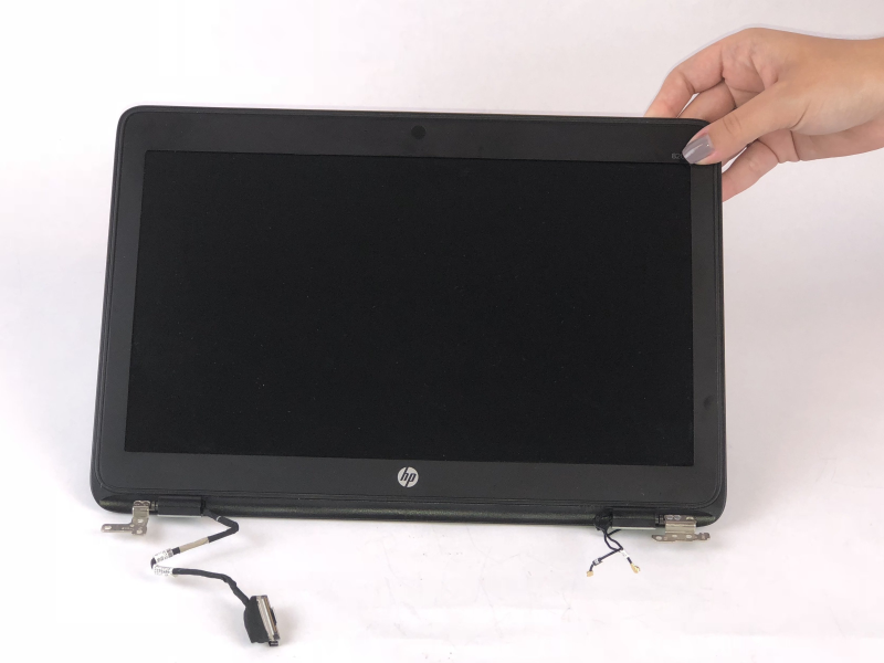HP 12.5" HD LED Dispaly inkl. Cover delar - Renoverad del - Grade B