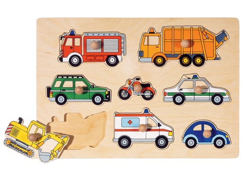 GOKI - Means of transport, lift-out puzzle - (57996), bild 3