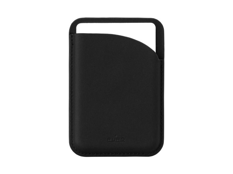 PURO PUWMAG1BLK, Vikfodral, Svart, PU skinn, Monokromatiskt, Black, 1 fickor