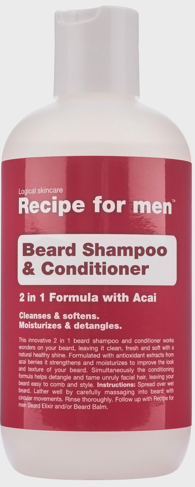 Recipe for men Beard Shampoo & Conditioner 250 ml
