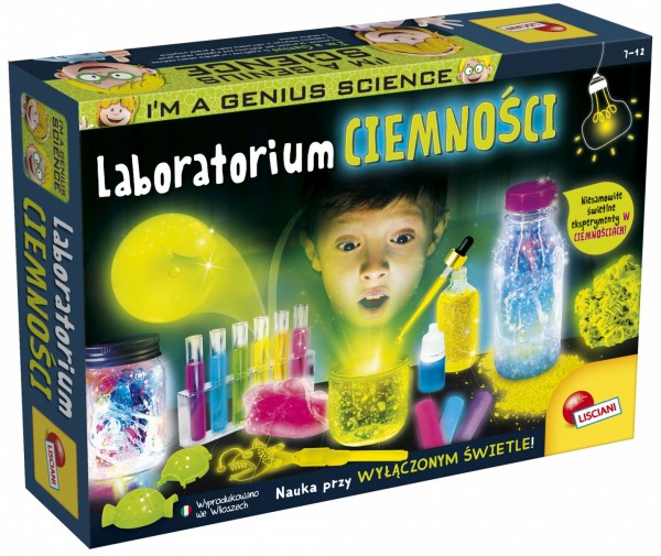 Vetenskapligt spel Lisciani Im A Genius Science Kit Laboratory of Darkness