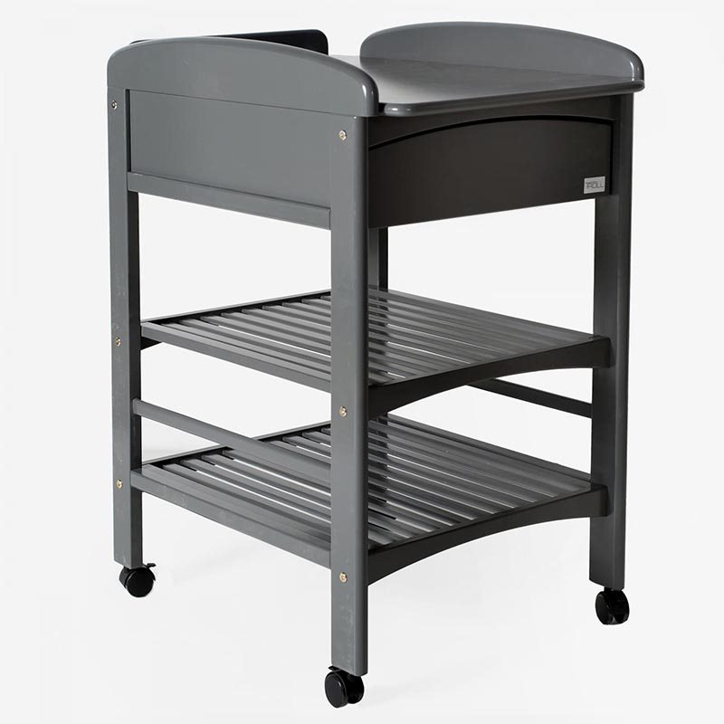 Troll Lux skötbord, seal grey