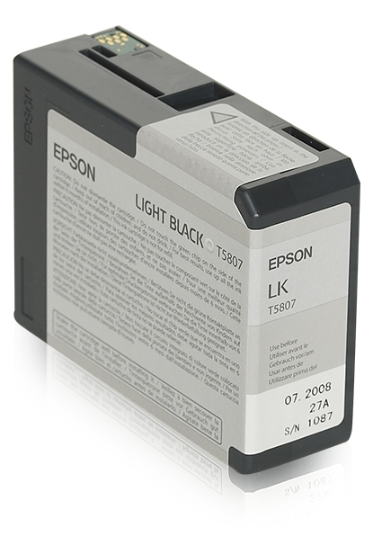 Epson Stylus Pro 3800 Ljus Svart (T5807), 80 ml, bild 3