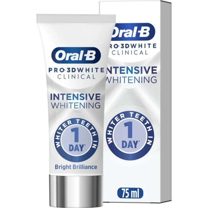Oral-B Pro 3D White Clinical Bright Brilliance tandkräm 75 ml
