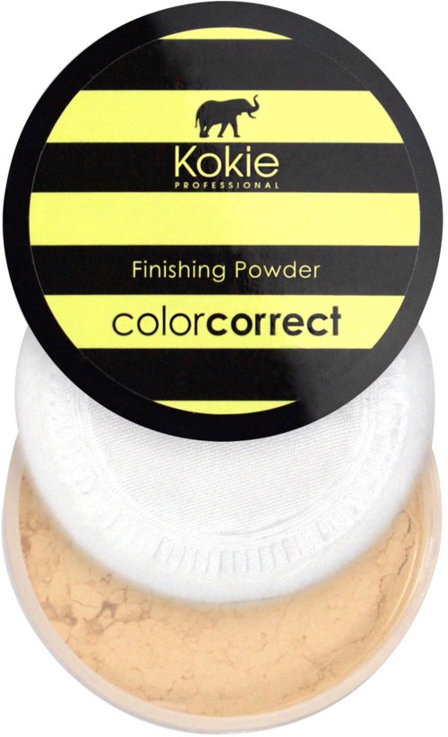 Kokie Cosmetics Color Correct Setting Powder Yellow - Darkness Correction