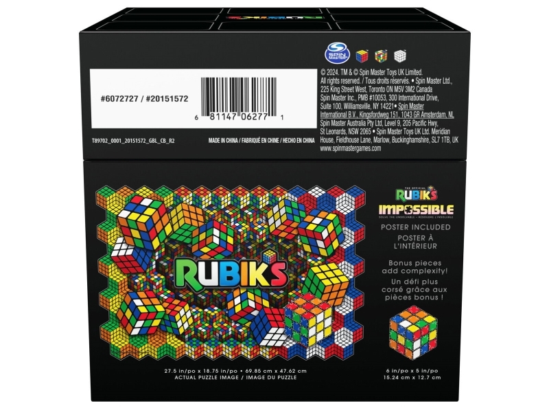 Rubiks Impossible Lenticular Puzzle 604 Bitar, bild 4