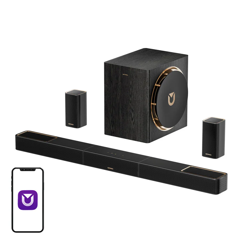 Ultimea Skywave X50 soundbar 5.1.4 Dolby Atmos, Bluetooth 5.4