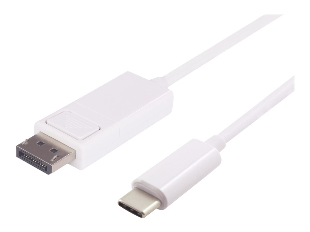 MicroConnect - Extern videoadapter - USB-C 3.1 - DisplayPort - vit