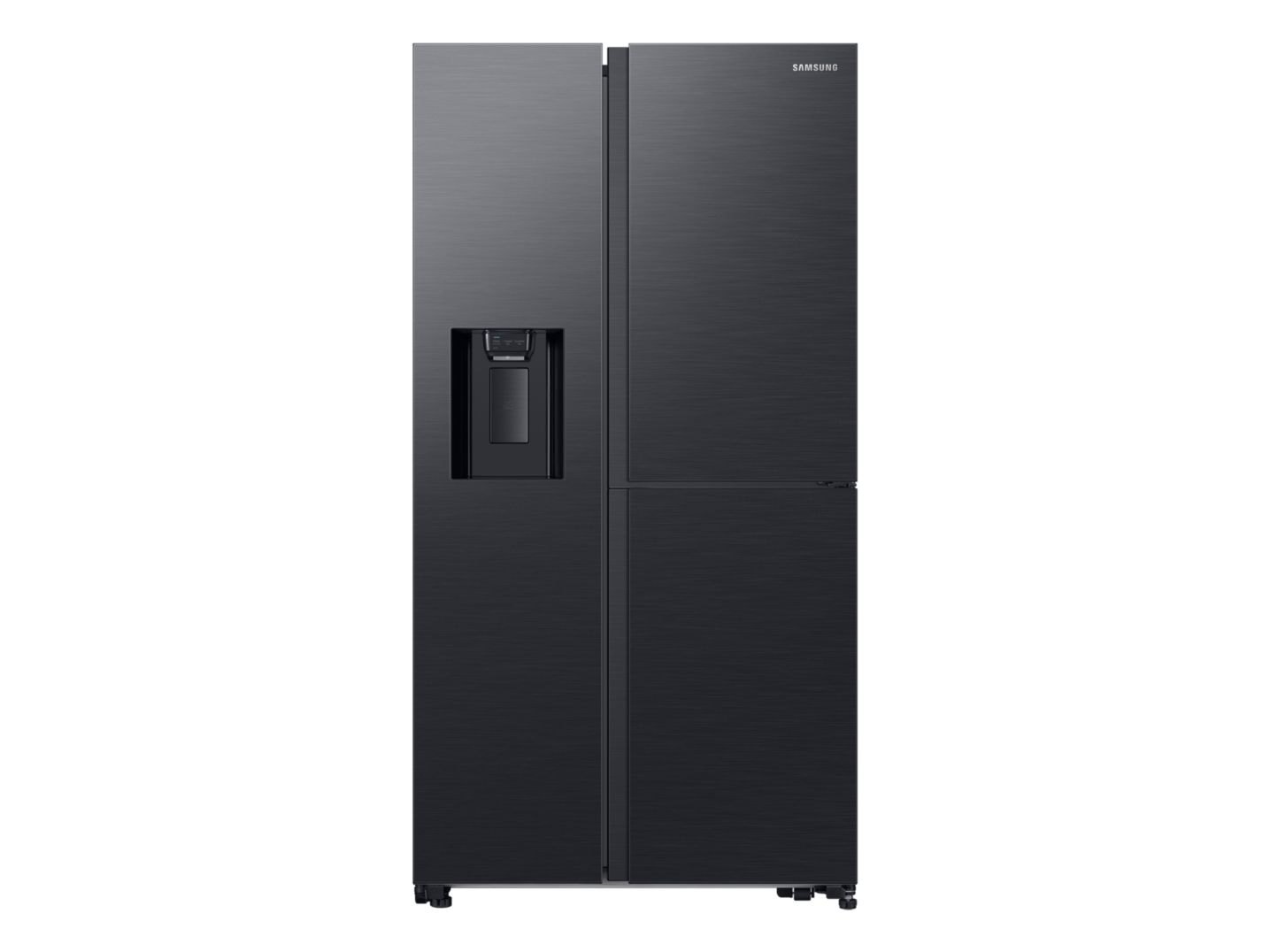 Samsung RH64DG53R3B1, Fristående, Amerikansk dörr, Svart, Rostfritt stål, Härdat glas, 628 l, ST-T
