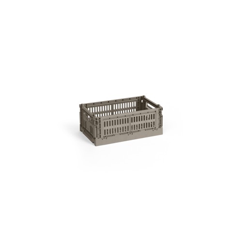 HAY - Colour Crate S Förvaringslåda (Varmgrå)