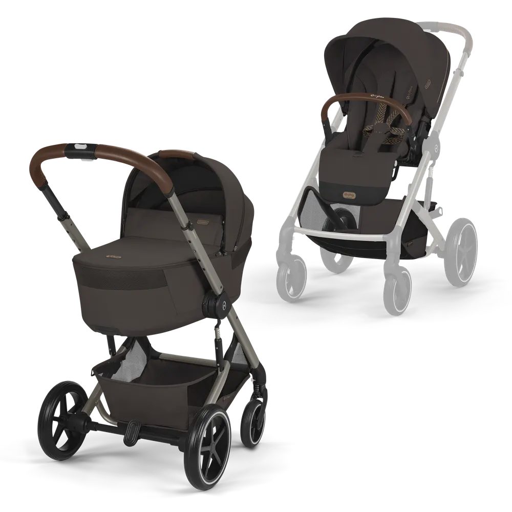 Cybex Balios S Lux Inkl. Hopfällbar Liggdel - Chocolate Brown