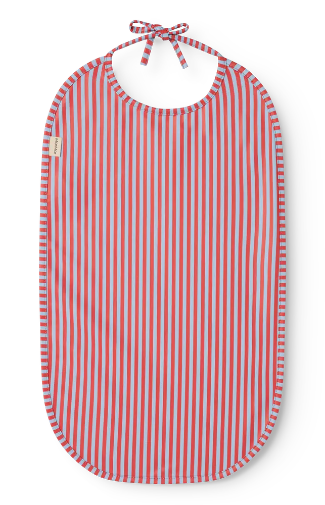 MarMar Copenhagen Bib Haklapp - Blue Red Stripes