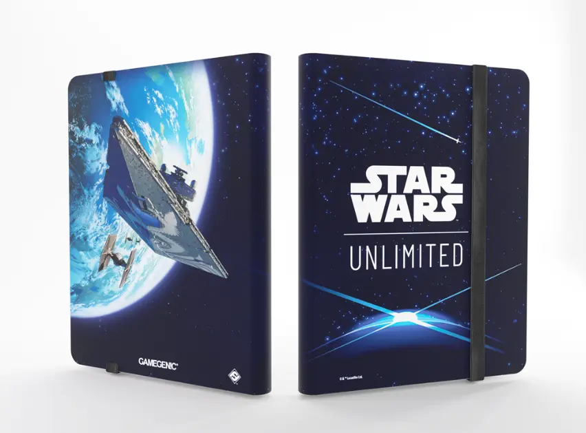 Star Wars: Unlimited - 18-Pocket Album: Card Back Blue