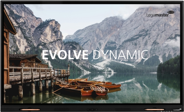 Legamaster EVOLVE DYNAMIC interaktiv skärm EVD-6500 EU, 165,1 cm (65), 450 cd/m², 1,073 miljarder färger, 3840 x 2160 pixlar, 4K Ultra HD, IPS