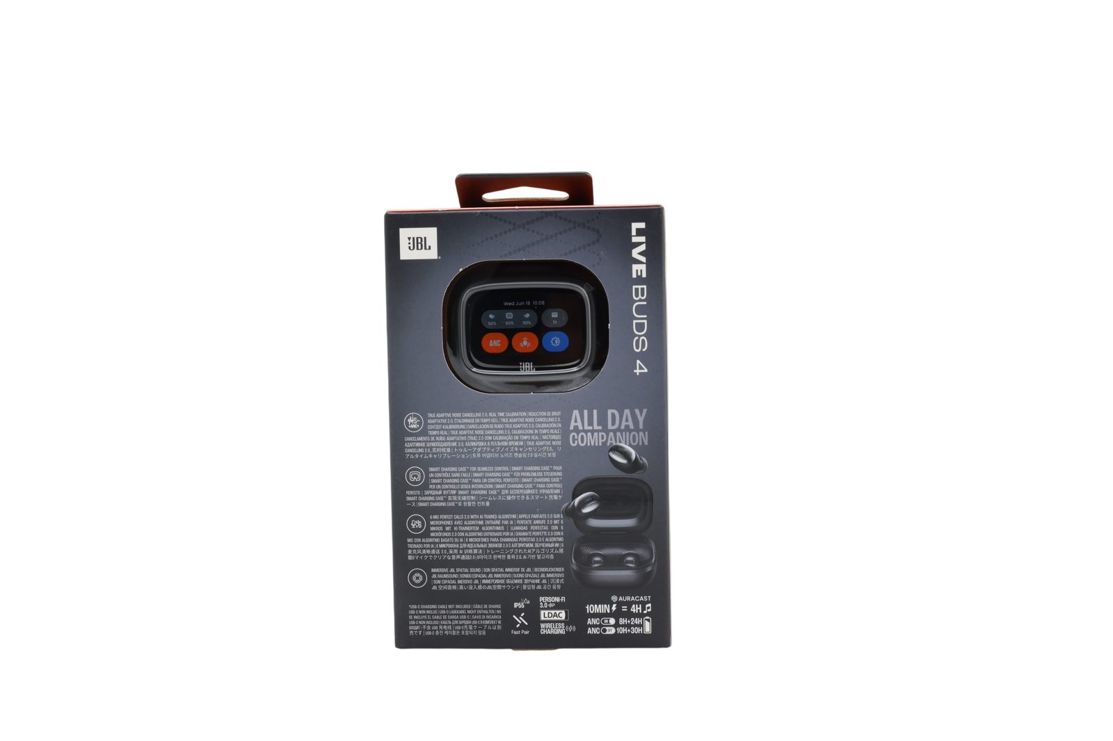 JBL Live Buds 4 True Wireless, svart, bild 2