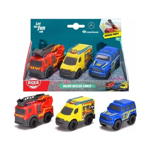 Dickie Toys - Micro Rescue Force (203712029)