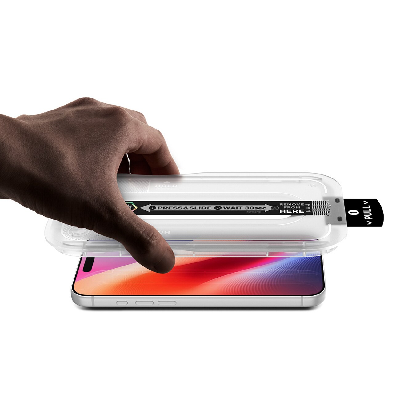 Spigen Glas.tR EZ Fit Pro HD AC, 2-pack, integritetsskyddande härdat glas för iPhone 18 Pro, bild 5