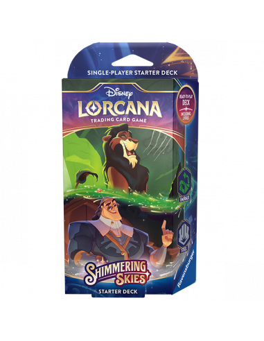 Disney Lorcana TCG Shimmering Skies Starter Deck - Emerald/Steel, bild 2