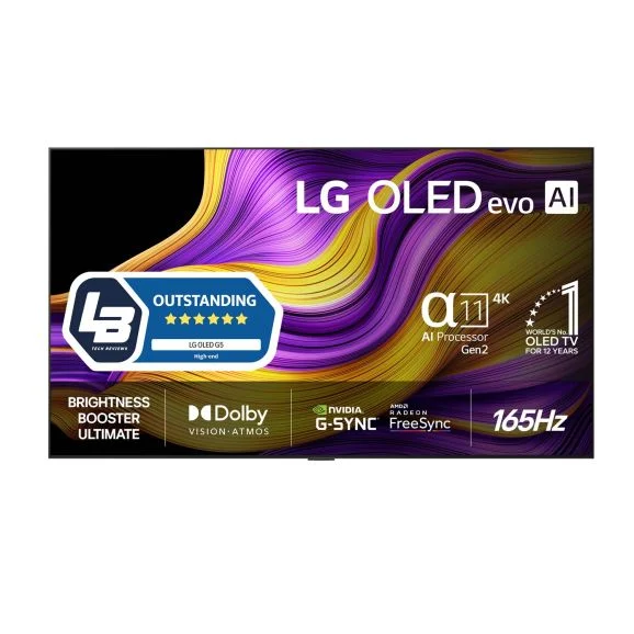 LG 55" OLED evo G5 4K TV 2025 OLED55G54LW, bild 3